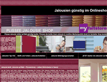 Tablet Screenshot of jalousie-for-you.com